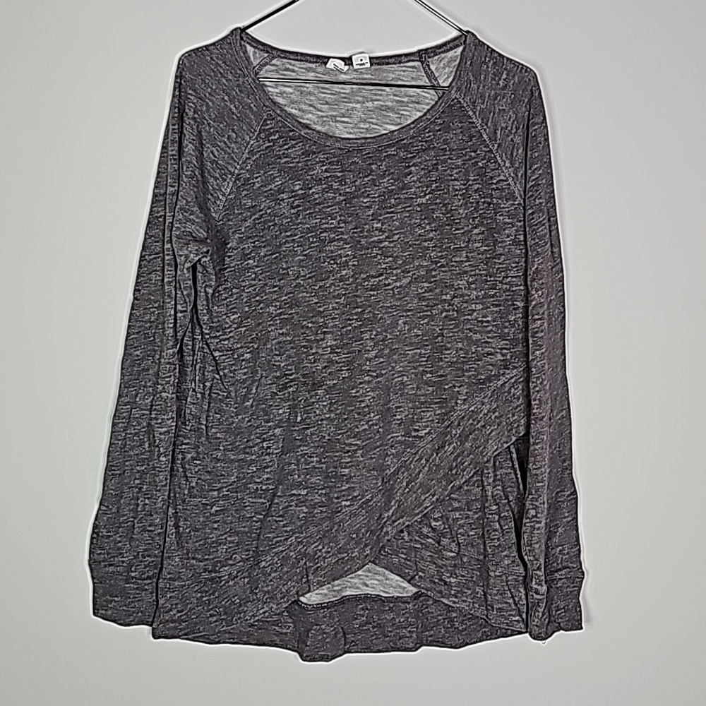 Tentree small gray long sleeve light sweater